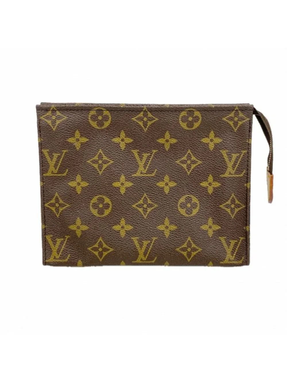 Louis Vuitton Pouch Monogram Pochette Toilet 19 Brown